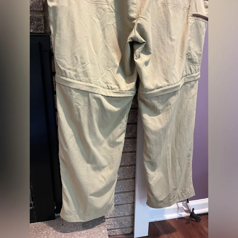 SCOTTeVEST TEC Zip Off Convertible Pants Travel Hiking Outdoors Tan Men'… - Picture 8 of 13